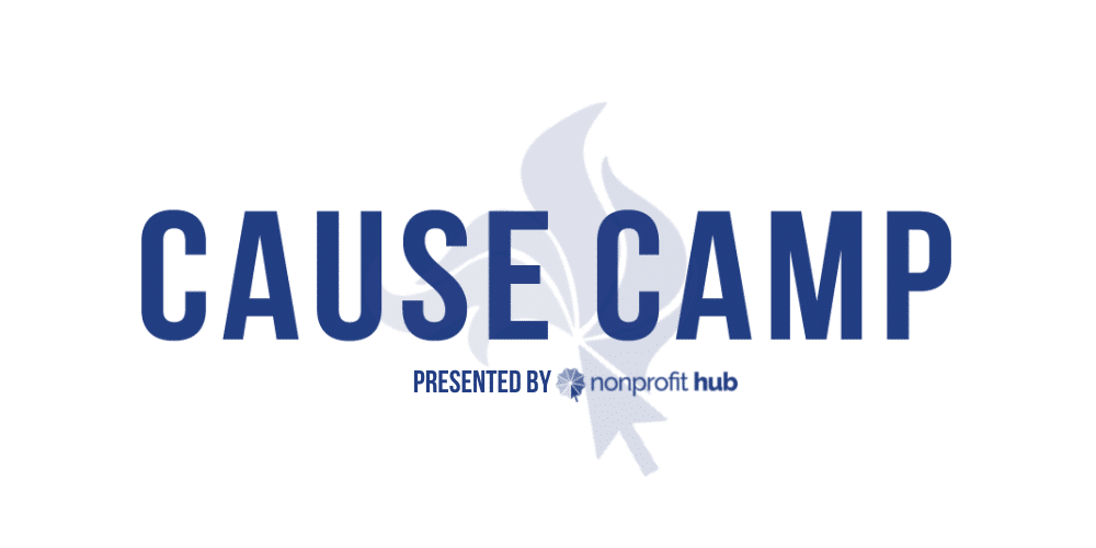 The logo of Cause Camp, a nonprofit conference your team should attend.